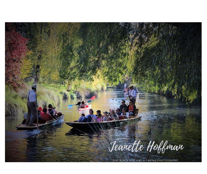 Punting on the Avon, Christchurch, New Zealand
